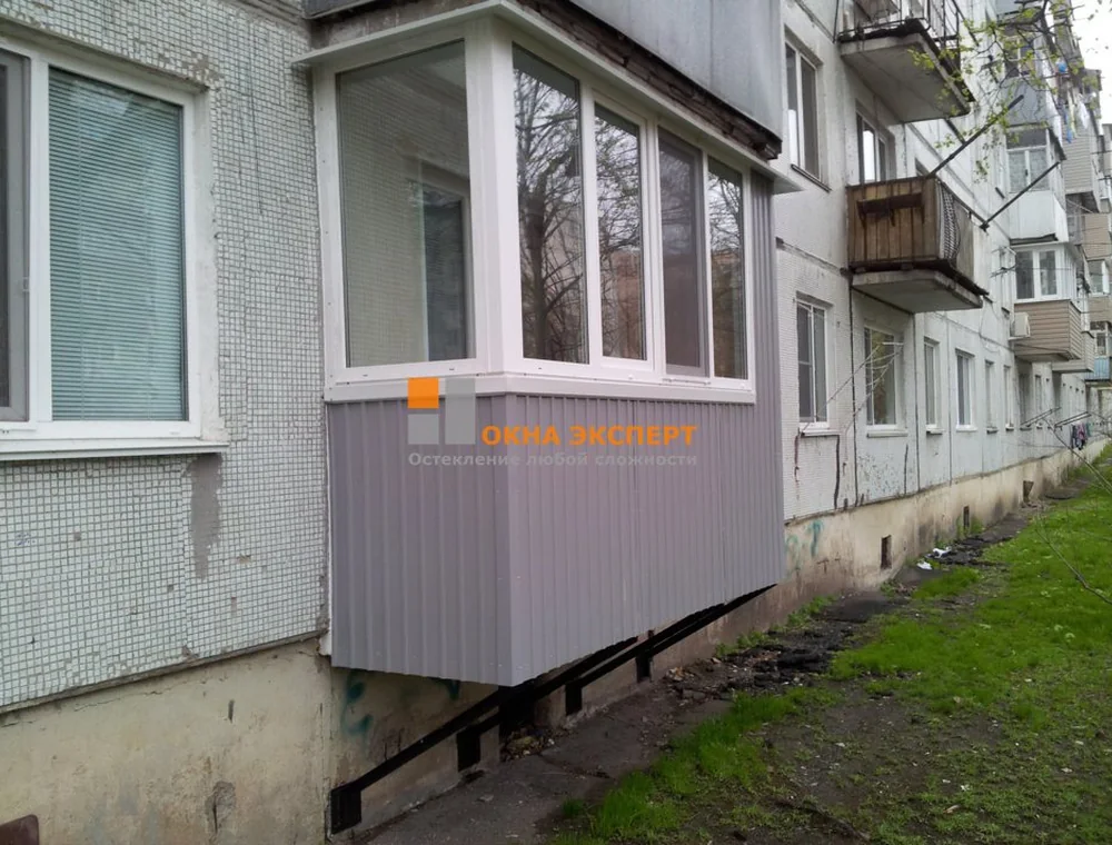 Пристройка и остекление балкона