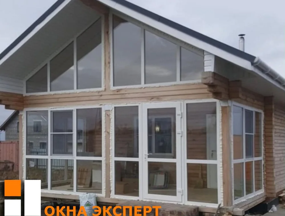 Тёплая остеклённая веранда